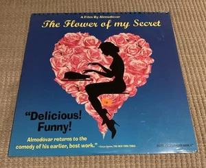 The Flower of My Secret (Laserdisc, 1996) PEDRO ALMODOVAR Great Film NEW SEALED! - Foto 1 di 2