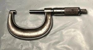 Vintage Reed Small Tool Works Micrometro da 1" a 2" - Worcester, MA - USA - Foto 1 di 4