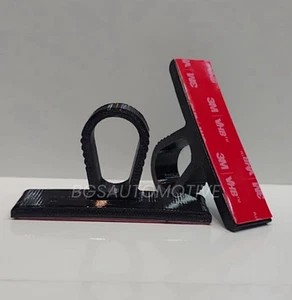 Number Plate Clips/holders for Audi Honeycomb Grills (Flexible Push&Lock Design) - Afbeelding 1 van 9