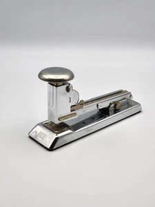 Cucitrice vintage Ace Pilot modello 404 USA scrivania ufficio MCM funzionante - Foto 1 di 15