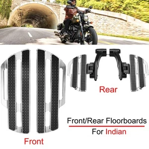 Front/Rear Floorboard For Indian Springfield Chief Dark Horse/Vintage Challenger - Foto 1 di 19