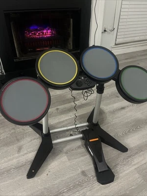 PlayStation 2 PS2 Guitar Hero Drum Kit w/Pedal - Harmonix 822148, UNTESTED - Image 1 of 4