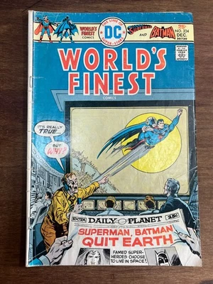 World's Finest Comics 234 DC Comic Batman Superman Quit Earth 1975 - Image 1 of 4