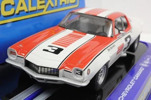 Chevrolet Camaro 1970 Scalextric C3431 juguete DeLorenzo, #3 1/32 coche ranura *DPR* - Imagen 1 de 4