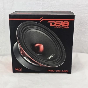 DS18 Set mit Single 6,5" 4-Ohm Mitteltöner Auto Lautsprecher PREMIUM QUALITÄT AUDIO NEU - Bild 1 von 7