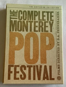 The Complete Monterey Pop Festival DVD 2002 3-Disc Set, Criterion Collection - Imagen 1 de 23