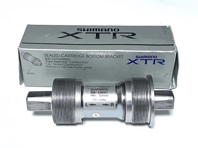 SHIMANO XTR BB-UN91 Italian 36x24 ITA 70mm 113mm for FC-M900 Vintage MTB Japan - Image 1 of 4