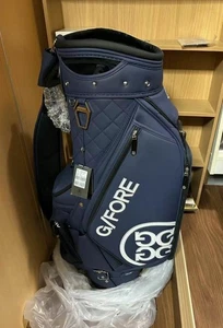 G FORE Caddy Bag Golf Bag Navy New with tags PU 4.7kg From Japan Free Shipping - Picture 1 of 9