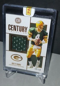 🔥BRETT FAVRE🔥2019 Century Collectio JERSEY PATCH SP 50/50 (eBay 1/1) - SEALED - Bild 1 von 2