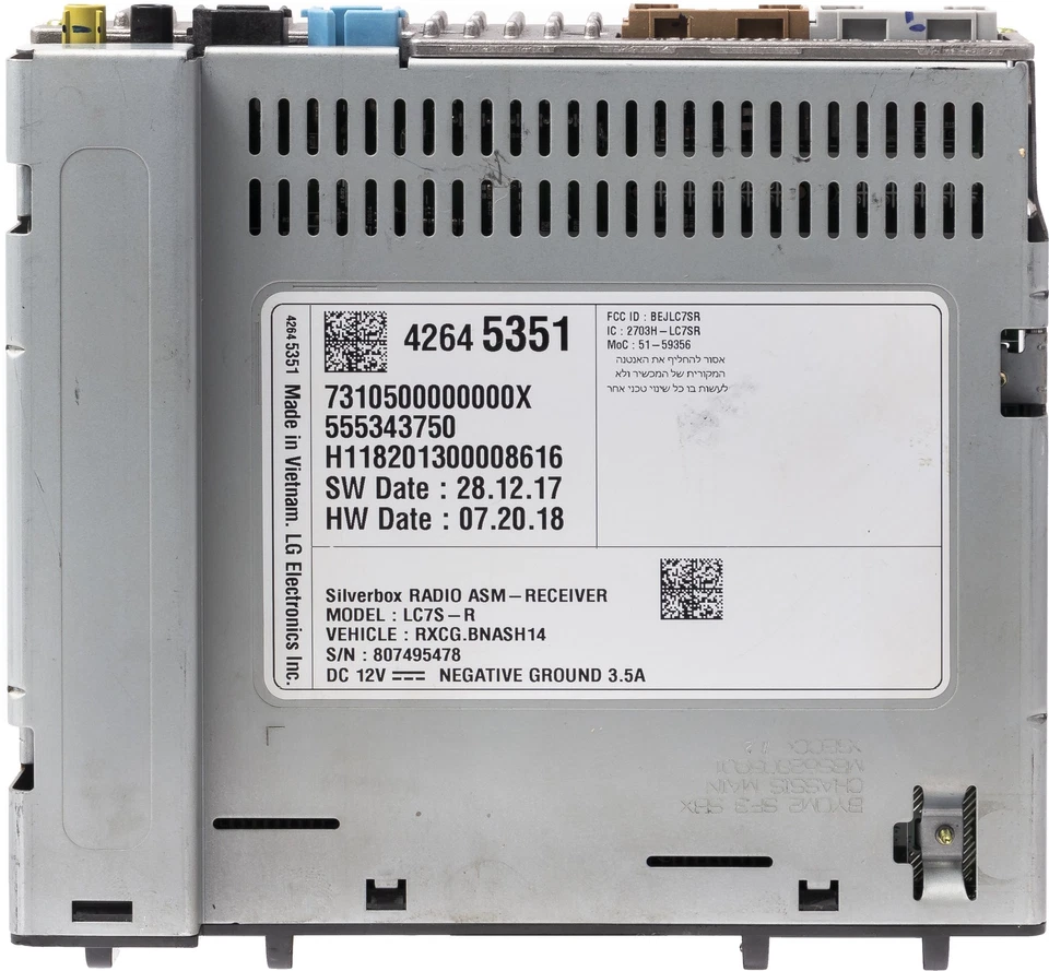 GMC Acadia 2019-20 2019 Chevrolet Tahoe AM FM radio receptor de audio 42645351 Foto 1 de 4