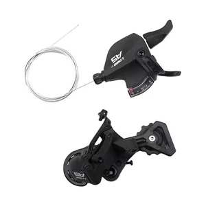 MTB Groupset Rear Derailleur & 9 Speed Right Shifter Cycling Accessories - Picture 1 of 6