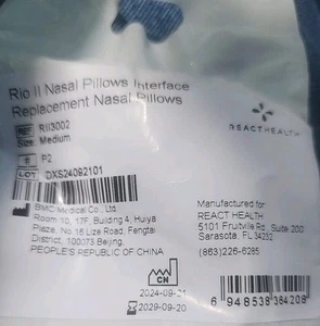 BMC ~ 3B Rio II Replacement Nasal Pillows Medium, RII3002 Factory Sealed - Picture 1 of 3