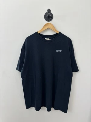 Vintage Nike Shirt Mens XL Navy 90s Fade Spellout Embroidered - Image 1 of 4