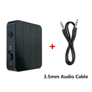 Wireless Bluetooth 5.0 Transmitter & Receiver Audio Adapter Aux S8S2 X0C7 L9D9 - Afbeelding 1 van 12