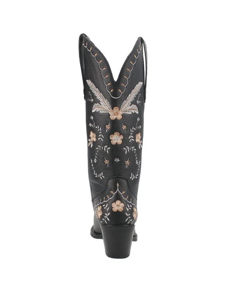 Dingo 1969 Full Bloom Women's Boot 8 B(M) US - Black