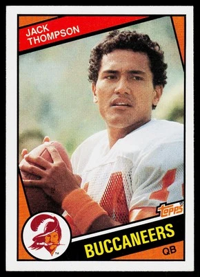 Jack Thompson, 1984 Topps, #372, Tampa Bay Buccaneers, - Image 1 of 2