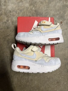 Kleine Kinder Nike Air Max 1 EasyOn Pale Ivory/Fußballgrau (DZ3308 102) 8c - Bild 1 von 5