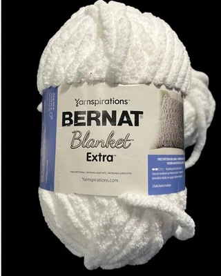 Bernat Blanket Extra Yarn White    10.5 oz, 1 Skein Unit - Image 1 of 4