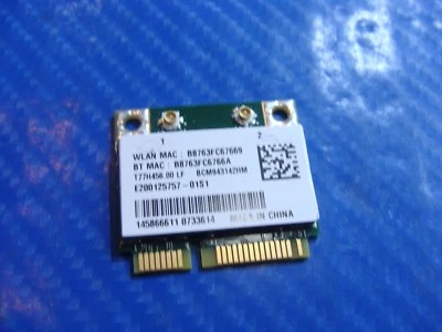 Sony VAIO SVF152C29L 15.5" Genuine Laptop Wireless WIFI Card BCM943142HM ER* - Image 1 of 4