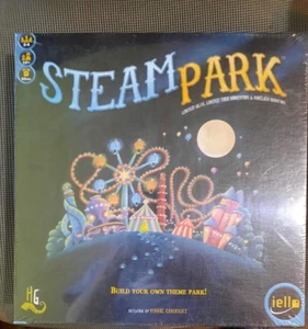New in Shrink NIS - Steam Park Board Game by Iello Games - 2014 Theme Park Game - Picture 1 of 2