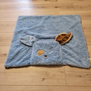 Bunnies By The Bay Blue Kids Skipit Puppy Dog Tuck Me in Pillow Blanket Lovey - Picture 1 of 6
