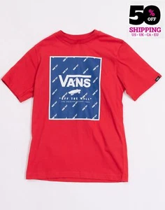 T-shirt bambino VANS taglia S/8-10 anni rivestita logo davanti manica corta - Foto 1 di 3