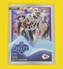 2022 Panini Instant Skyy Moore Rookie Card DRAFT NIGHT 1/712 SP Chiefs #22 RC 🔥