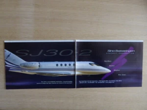 5/2002 PUB AVION SINO SWEARINGEN AIRCRAFT SJ30-2 BUSINESS JET ORIGINAL AD - Picture 1 of 1