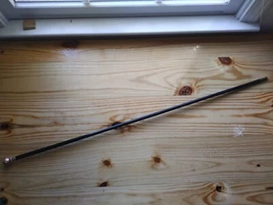 Viktorianischer Gehstock mit Goldfüllung aus Silber, 35,25 Zoll - Bild 1 von 8