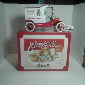 1912 FORD MODEL T DELIVERY TRUCK LIMITED EDITION CAMPBELL SOUP CO GEARBOX - Picture 1 of 12