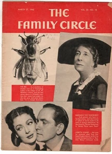 Loretta Young Family Circle Magazine March 1942 Bee Farming - Foto 1 di 2