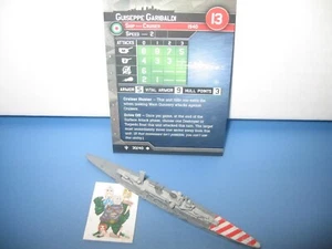 =Axis Allies War at Sea FLANK SPEED Guiseppe Garibaldi 30/40 with card= - Picture 1 of 1