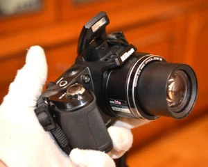 Nikon Coolpix L120 14,1 megapixel fotocamera digitale - nero - Foto 1 di 17