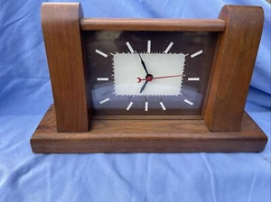 LACKNER NEON GLO CLOCK Squire Model White Neon Light Runs Works - Picture 1 of 23