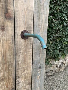 Garden Water Feature / Spout / Fountain - Vintage Copper - Traditional Verdigris - Picture 1 of 5