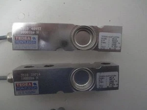 TEDEA HUNTLIEGH 3510 LOAD CELL 1000 LB N / 20' CABLE NOS - Picture 1 of 5