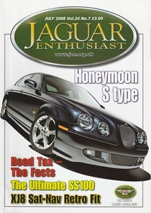Jaguar Enthusiast Magazine - July 2008 - Vol 24 No 7 - Imagen 1 de 1