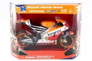 Honda RCV 213 Motorcycle, Orange w/ Decals - New Ray 57753 - 1/12 Scale - Picture 1 of 1
