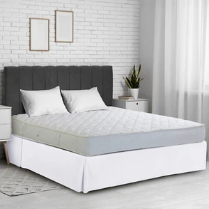 Gonna letto solida premium morbida 16"" lavabile in lavatrice senza rughe - Foto 1 di 29