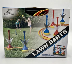 Eastpoint Sports Lawn Darts Non Metal Point Outdoor Yard Game 4 Darts NOS - Picture 1 of 5