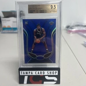 2019-20 PANINI CERTIFIED MIRROR BLUE #151 ZION WILLIAMSON RC BGS 9.5 True + - Picture 1 of 2