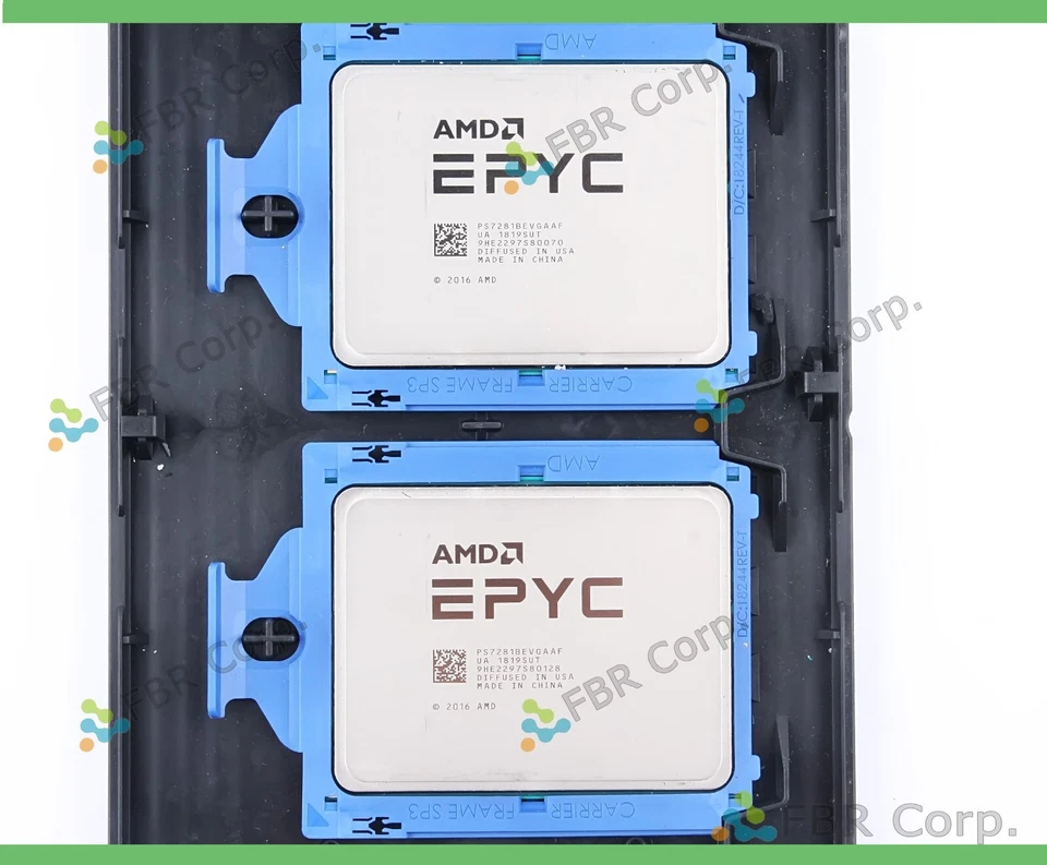 NEW AMD EPYC 7281 PS7281BEVGAAF 2.10GHz 16 Core 32T 32MB SP3 CPU Processor LOT - Image 1 of 1