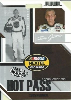 Dale Jarrett Collectible Card - 2005 PRESS PASS Trackside 7/27 - Image 1 of 2