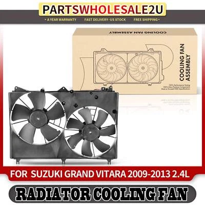Radiator Cooling Fan Assy with Motor for Suzuki Grand Vitara 2009-2013 2.4L 3.2L - Image 1 of 4