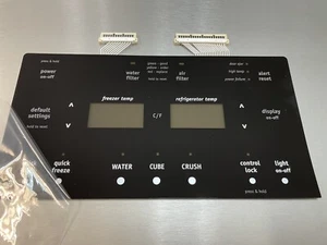 Frigidaire 241973813 Black Refrigerator Dispenser Control Panel, OEM, Brand New - Picture 1 of 2
