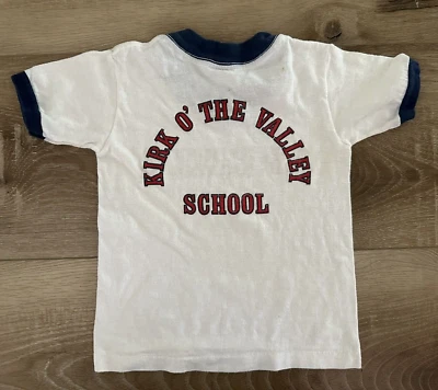 Vtg Kirk o' The Valley School Reseda CA Have You Hugged Your Kid Today T shirt 2 - Image 1 of 4