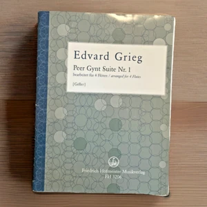 Peer Gynt Suite Nr. 1 ~ Edvard Grieg ~ 4 Flutes ~ Hofmeister ~ Sheet Music - Picture 1 of 4