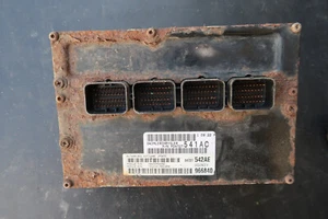 2006 CHRYSLER PACIFICA ECM ENGINE COMPUTER (A63 w/b) 04727542ae - Foto 1 di 2