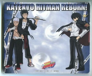paper memo mouse pad Katekyo Hitman Reborn anime Hibari Kyoya Sasagawa Ryohei - Picture 1 of 2