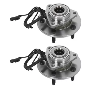 Par de cojinetes de cubo de rueda delantera para Ram 1500 2011 V8 4,7 L 52070323AJ WE61050 - Imagen 1 de 13